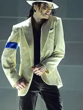 Michael Jackson Smooth Criminal 1987 White Blazer 