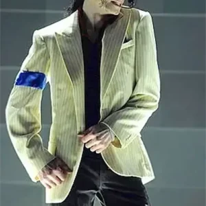 Michael Jackson Smooth Criminal 1987 White Blazer