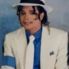 Michael Jackson Smooth Criminal 1987 White Blazer Front