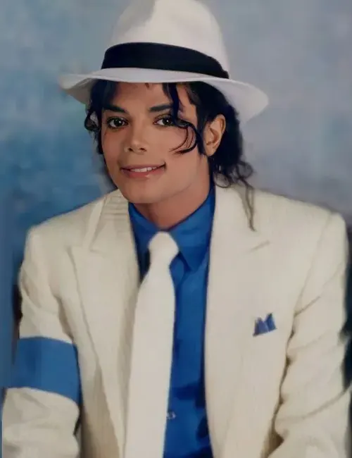 Michael Jackson Smooth Criminal 1987 White Blazer Front