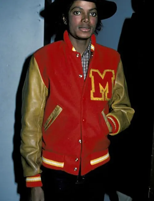 Michael Jackson Song Thriller Varsity Jacket