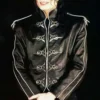 Michael Jackson’s V8 Black Real Leather Jacket
