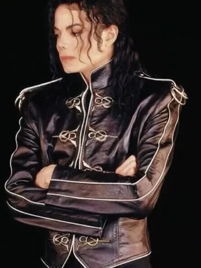 Michael Jackson’s V8 Black Real Leather Jacket Overveiw