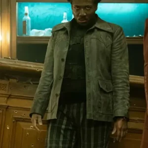 Miles-The-Continental-From-the-World-of-John-Wick-2023-Green-Leather-Jacket