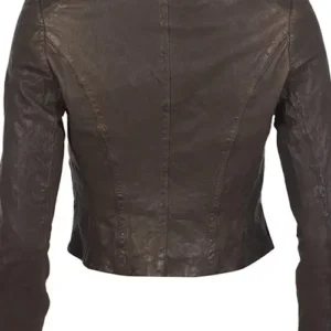 NSync-and-Michael-Jackson-Brown-Leather-Jacket-Back