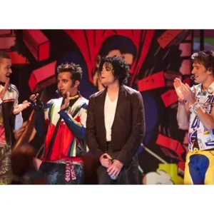 NSync and Michael Jackson Brown Leather Jacket Overveiw