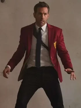 Nolan Booth Maroon Blazer