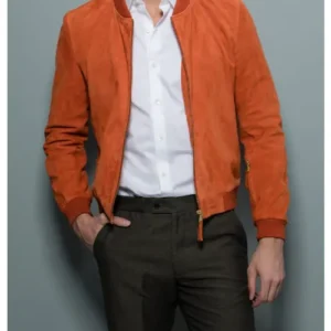 Orange Suede Jacket