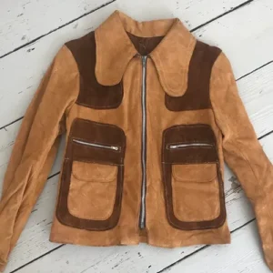 Patchwork Suede Jacket