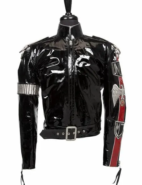 Persian Eagle Michael Jackson Leather Jacket Front