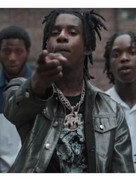 Polo G Heartless Leather Jacket