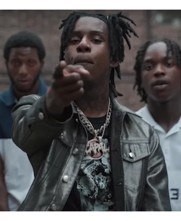 Polo G Heartless Leather Jacket