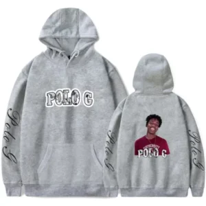Polo G Hoodie Grey Style 1