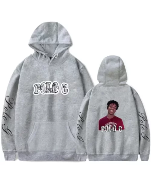 Polo G Hoodie Grey Style 1
