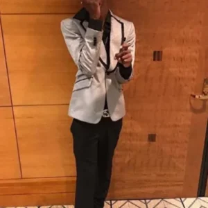 Polo G Multicolor Full Suit Style 4