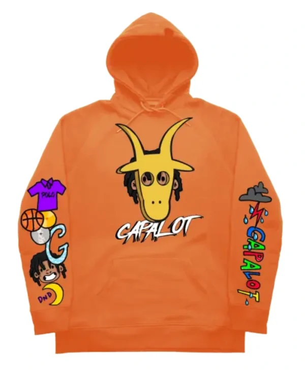 Polo-G-Orange-Pullover-Hoodie