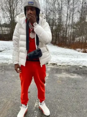 Polo G Puffer Jacket Style 2