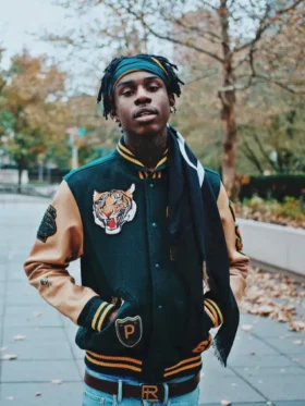 Polo G Varsity Jacket Style 1