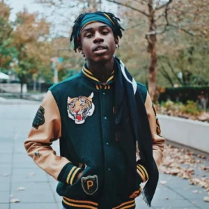 Polo G Varsity Jacket Style 1