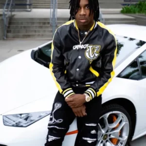 Polo G Varsity Jacket Style 3