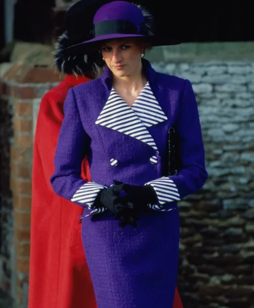 Princess Diana Sandringham Christmas Day Coat