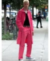 Rapper Colson Baker Pink Cotton Suit