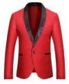Red Christmas Blazer Style 3