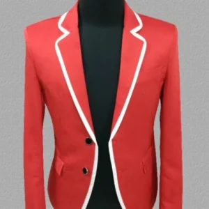 Red Christmas Blazer Style 4