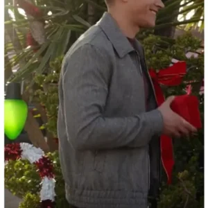 9 1 1 S05 Evans Grey Wool Zip Jacket