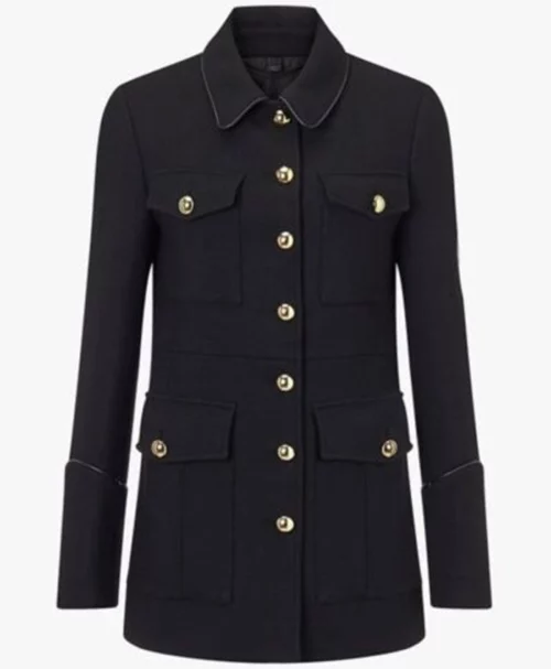 American Actress Liv Tyler Military Coat Jacket For Womens On Sale
