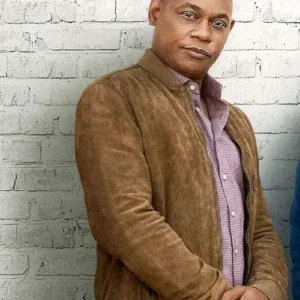 Bokeem Woodbine Old Dads Suede Bomber Jacket