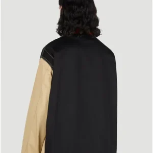 Camel Block Jacket Back