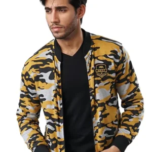 Camo Fleece Jacket Mens
