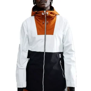 Color Block Snowboard Jacket