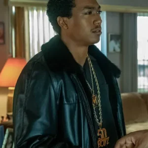 Demetrius-Lil-Meech-Flenory-BMF-Black-Leather-Jacket-Sale