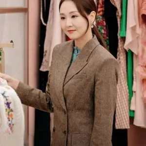 Do-Bong-soon-Strong-Girl-Nam-soon-2023-Brown-Wool-Coat