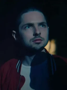 Dont Look Away Ries Fowler Red Bomber Jacket For Men