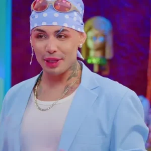 Drag Race Brasil Grag Queen Blue Blazer