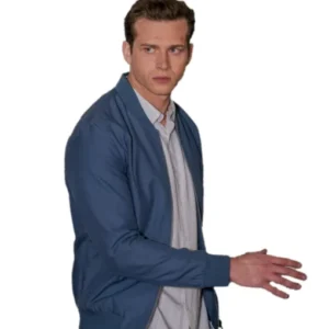 Evan-Buckley-9-1-1-Oliver-Stark-Blue-Bomber-Jacket