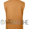 Adam Sandler Waterboy Brown Vest back
