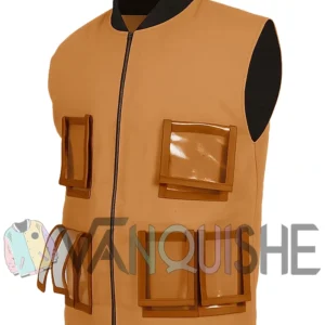 Adam Sandler Waterboy Brown Vest left