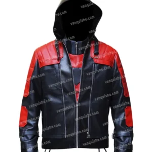 Batman Arkham Knight Jason Todd Red Leather Jacket Main