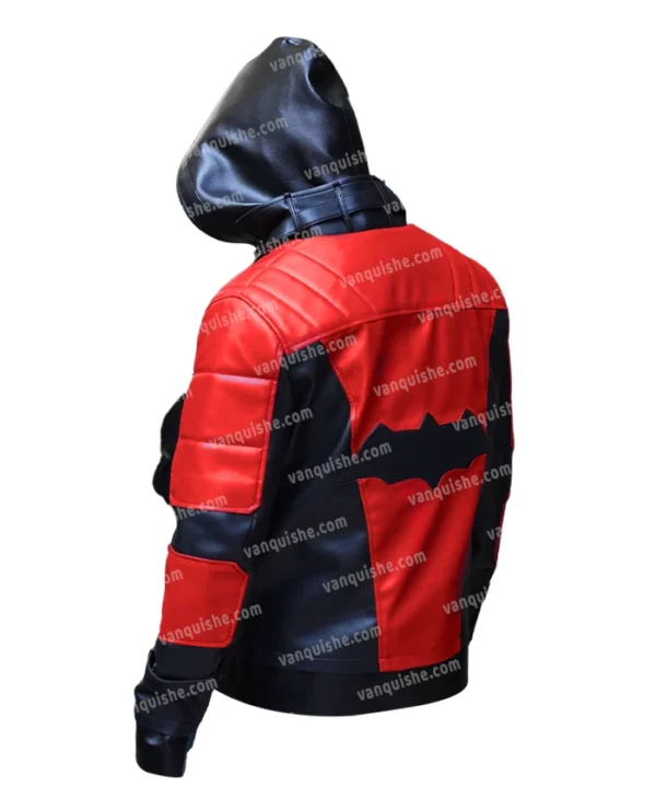 Batman Arkham Knight Jason Todd Red Leather Jacket Style