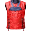 Batman Arkham Knight Jason Todd Red Leather Jacket Vest