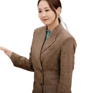 Buy Do Bong-soon Strong Girl Nam-soon 2023 Brown Wool Coat