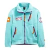 Buy Evan Mock Gossip Girl Season 2 Turquoise Fleece Jacket