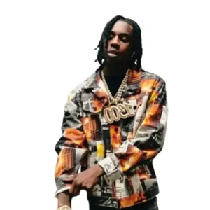 Buy Polo G Rapstar Multicolor Jacket For Mens