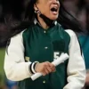 Dawn Staley 54 Green Varsity Bomber Jacket