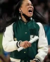 Dawn Staley 54 Green Varsity Bomber Jacket