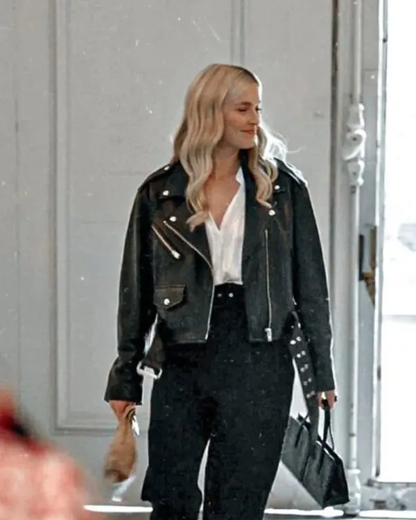 Emily In Paris Camille Black Jacket On Sale